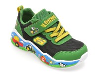Pantofi sport SKECHERS verzi, PLAY SCENE, din material textil - 1