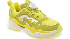 Pantofi sport TEPOR galbeni, TP82, din material textil