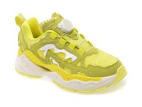 Pantofi sport TEPOR galbeni, TP82, din material textil - 1