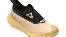 Pantofi sport TEPOR negri, TP755, din material textil