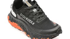 Pantofi sport TRACEABLE negri, 6655, din material textil