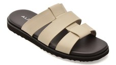 Papuci ALDO albi, LIGHT 121, din piele ecologica