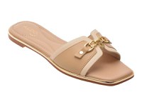 Papuci ALDO bej, ALAMASSI 271, din piele ecologica - 1