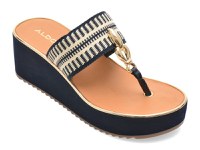 Papuci ALDO multicolor, PENELOPY 961, din material textil - 1