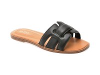 Papuci ALDO negri, ELENAA 002, din piele naturala - 1