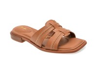 Papuci CLARKS maro, ARIANY MULE, din piele naturala - 1