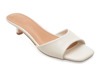 Papuci EPICA albi, 9109, din piele naturala - 1