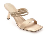 Papuci EPICA aurii, 2367, din piele ecologica - 1