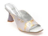 Papuci EPICA gri, 3L595, din piele naturala - 1