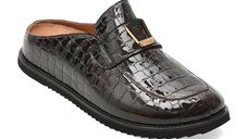 Papuci EPICA maro, 1001303, din piele naturala lacuita