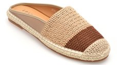 Papuci EPICA maro, 2516, din material textil