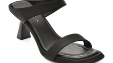 Papuci EPICA negri, 2726, din material textil