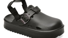 Papuci FLAVIA PASSINI 2518 negri din PVC pentru vara