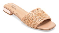 Papuci FLAVIA PASSINI bej, 9151, din material textil