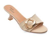 Papuci FLAVIA PASSINI bej, 9217, din material textil - 1