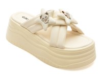 Papuci GRYXX albi, 8099, din piele ecologica - 1