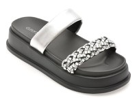 Papuci GRYXX argintii, 790, din piele ecologica - 1