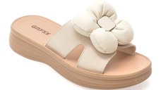 Papuci GRYXX bej, 4696501, din piele naturala