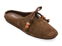 Papuci GRYXX maro, 683806, din piele intoarsa - 1