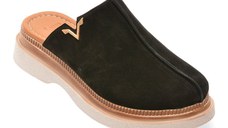 Papuci GRYXX negri, 900, din piele intoarsa