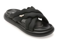 Papuci GRYXX negri, L282K, din piele ecologica - 1