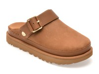 Papuci UGG maro, GOLDENSTAR VILLA CLOG, din nabuc - 1