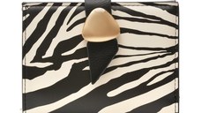 Portofel ALDO alb-negru, VALANAGYN 003, din piele ecologica