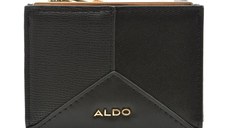 Portofel ALDO negru, ABEDAN 006, din piele ecologica