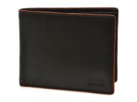 Portofel COVERI negru, C1121, din piele naturala - 1