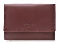 Portofel COVERI visiniu, EC70331, din piele naturala - 1