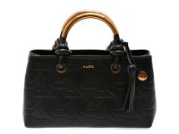 Poseta ALDO neagra, YERIN 006, din piele ecologica - 1