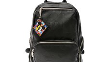Rucsac DESIGUAL negru, SAKP04, din piele ecologica