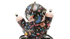 Rucsac GRYXX negru, 2763, din piele ecologica