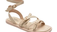 Sandale albe FLAVIA PASSINI ATH205 din piele naturala