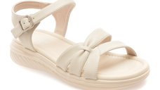 Sandale albe FLAVIA PASSINI W036 din piele naturala pentru vara
