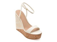 Sandale ALDO albe, MARYSOL 100, din piele ecologica - 1
