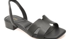 Sandale ALDO negre, JAVAMANNON 001, din piele naturala