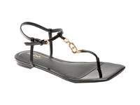 Sandale ALDO negre, LORENZA 001, din piele ecologica - 1