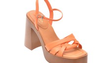 Sandale ALDO portocalii, SOLENIA 810, din piele ecologica