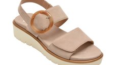 Sandale ARA 33505 bej din piele intoarsa pentru confort si stil