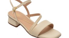 Sandale CLARKS bej, SERINA 35 STRAP, din piele naturala