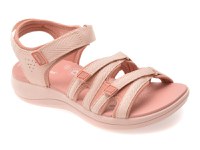 Sandale CLARKS roz, MIRA MADI, din material textil - 1