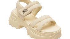Sandale dama FLAVIA PASSINI 57113, albe, din piele ecologica