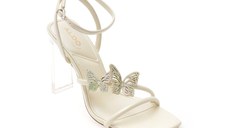 Sandale elegante ALDO albe, LAYLIA 121, din piele ecologica