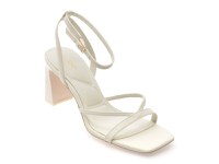Sandale elegante ALDO albe, STELLARE 121, din piele naturala - 1