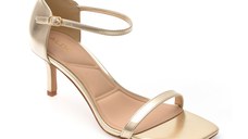 Sandale elegante ALDO aurii, PARAGON 741, din piele ecologica