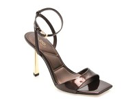 Sandale elegante ALDO maro, ILLUSTRIOUS 201, din piele ecologica lacuita - 1
