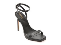Sandale elegante ALDO negre, 14044785, din piele naturala - 1