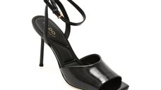 Sandale elegante ALDO negre, KAIASIEN 001, din piele ecologica