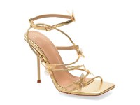 Sandale elegante EPICA aurii, 82964, din piele ecologica - 1